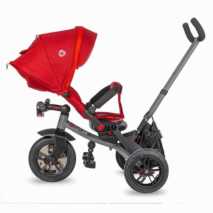 Tricicleta multifunctionala Coccolle Pianti, roti cauciuc, reversibila