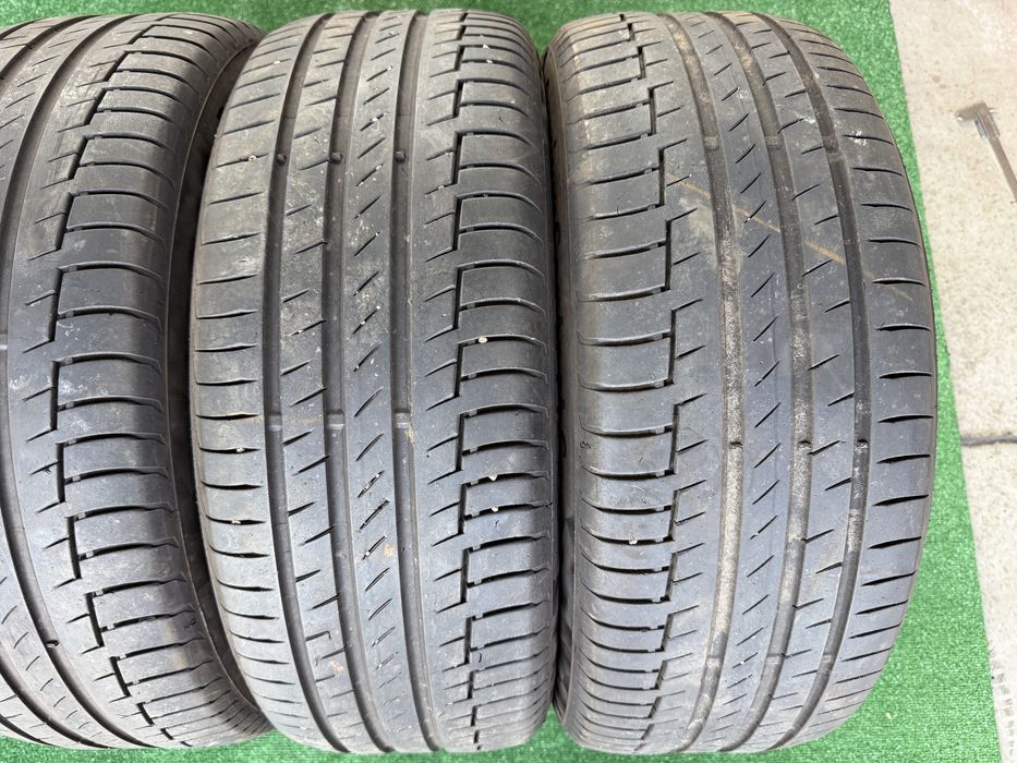 4бр. ОТЛИЧНИ Летни Гуми С Борд 225/55R/19 *CONTINENTAL* DOT:0423- 5.6мм.