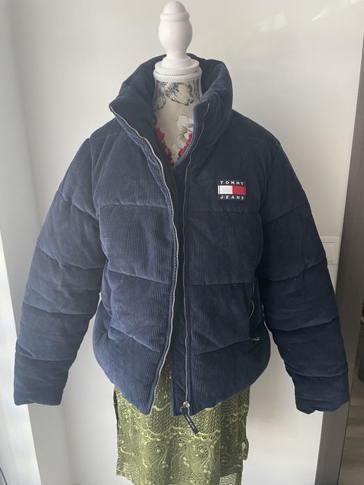Geaca originala navy Tommy Hilfiger