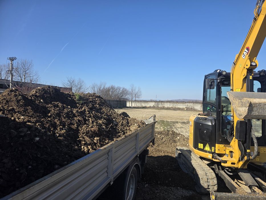 Nisip,Pietriș, Balastru,Pământ Vegetal :TRANSPORT BASCULABIL