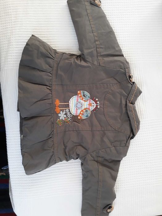 Бебешко яке за момиче 9-12 м.