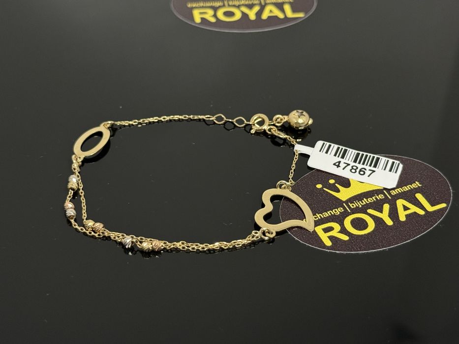 Bijuteria ROYAL : Bratara AUR 14K  2.23 GR