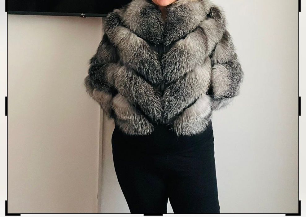 Geacă blană dama