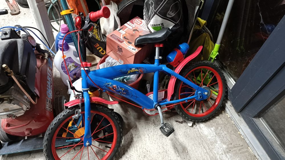 Bicicleta Spiderman 16´´