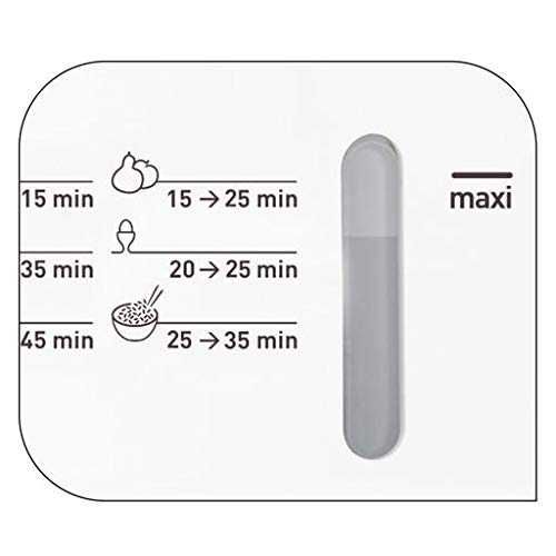 Уред за готвене на пара Tefal VC145130, 900W, 6 л, 60-минутен таймер