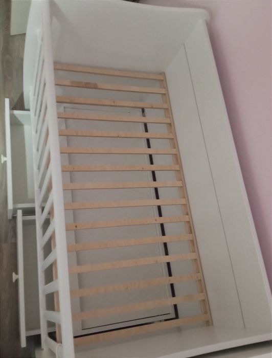 LORELLI Classic Легло 60/120см. MATRIX БЯЛО