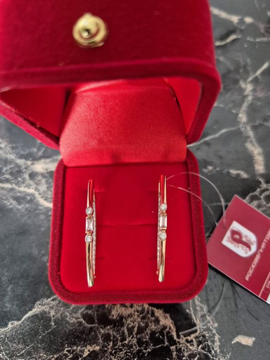 Новые золотые серьги Стрелы 585 пробы