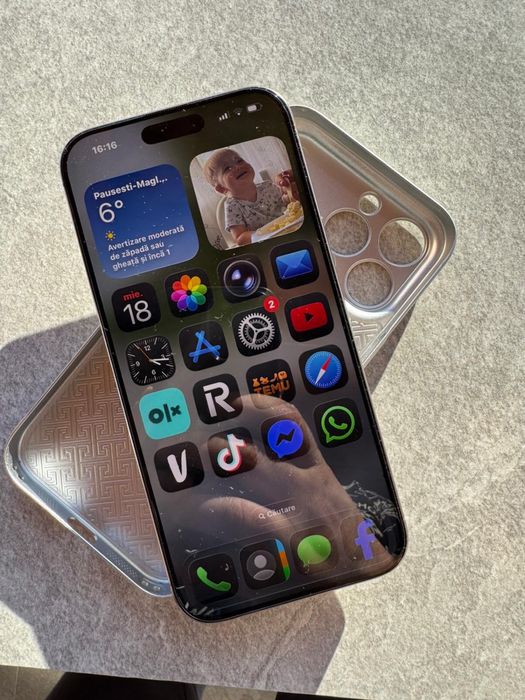 Iphone 16 pro max gold 89%