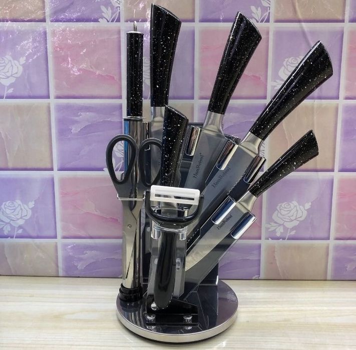 Профессиональный набор кухонных ножей 9в1