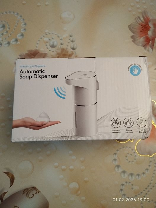 Продаётся автоматический дозатор для мыла.