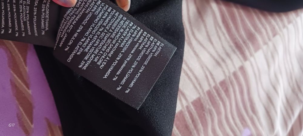 Черна рокля H & M, размер М