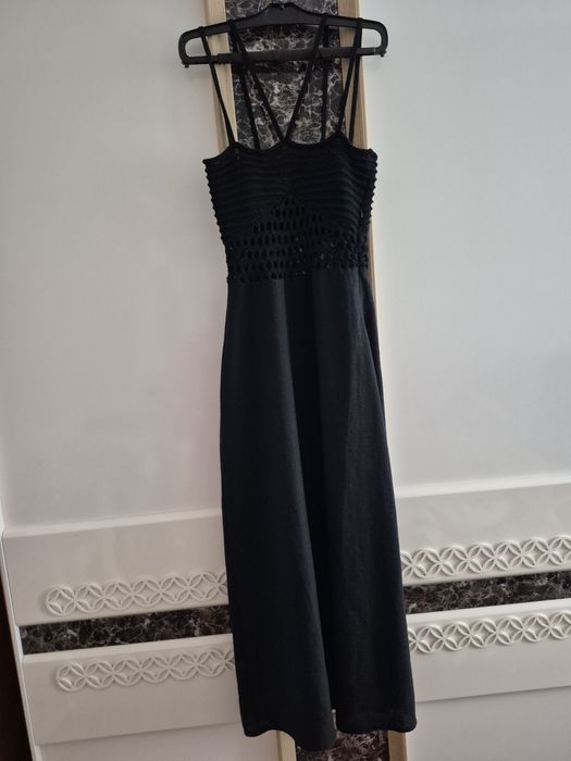 Сарафан летний льняной