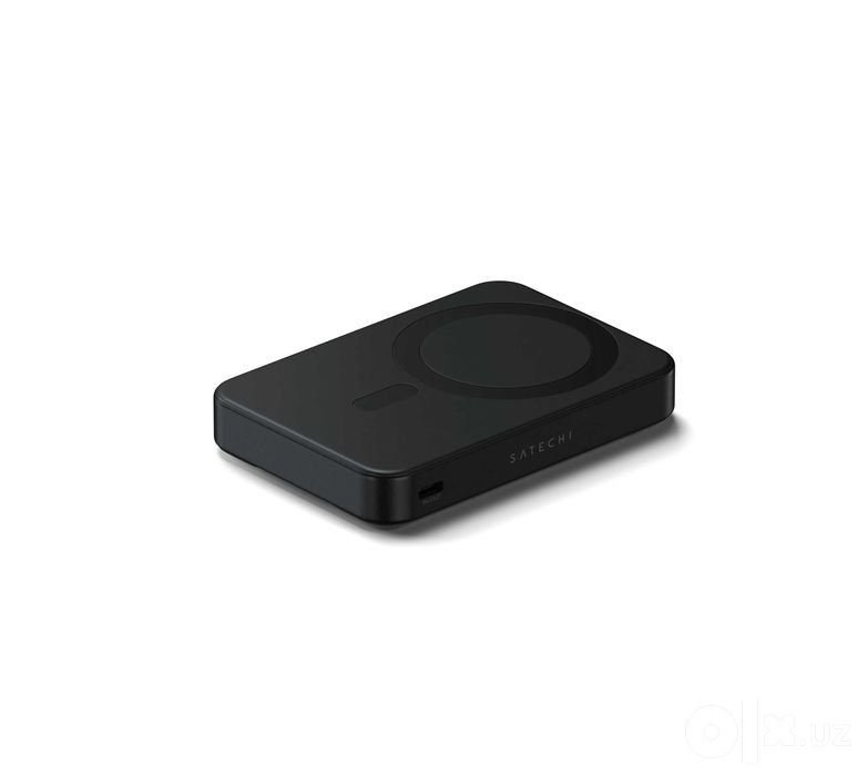 ( Повербанк с подставкой Qi2 10K Magnetic Power Bank Black