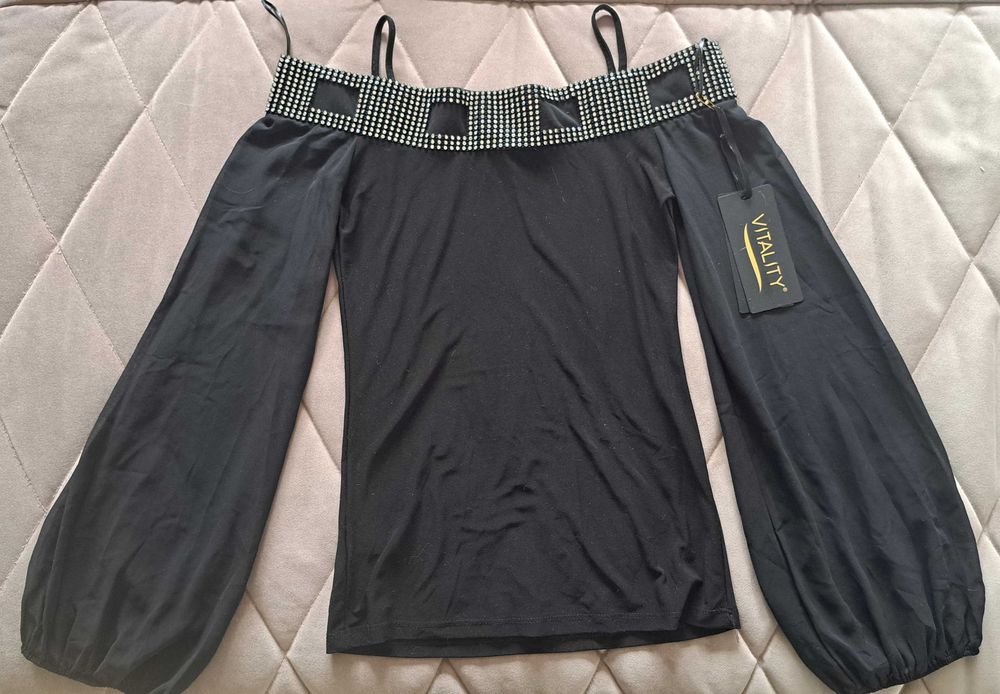 Женская вечерняя блуза, размер S