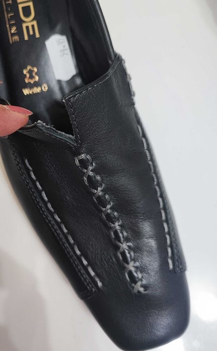 Немски черни обувки