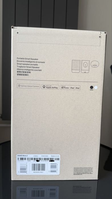 Sonos Move 2 Black SIGILATĂ – WiFi + Bluetooth