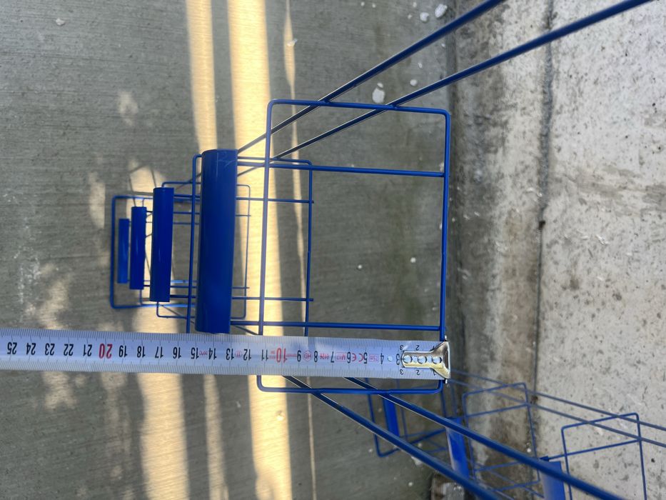 Малък стелаж (97см) за протеинови барове, дъвки и други