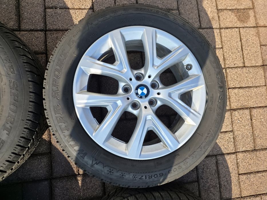 Jante Originale BMW 5x112 + Cauciucuri 205/60r17 *DOT2024 DUNLOP Iarna
