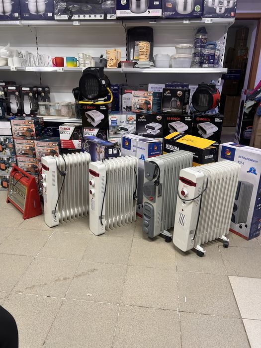 Обогреватель масляный и электрический мощный экономичный , надежный