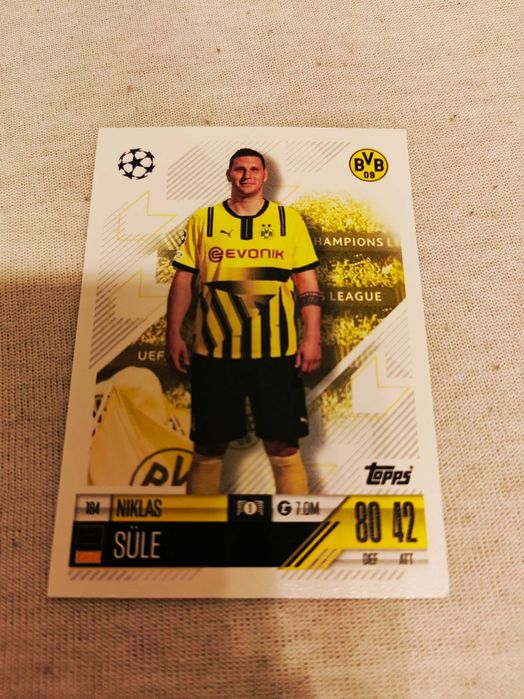 Футболни карти - Match Attax, Premier League и Uefa Euro 2024