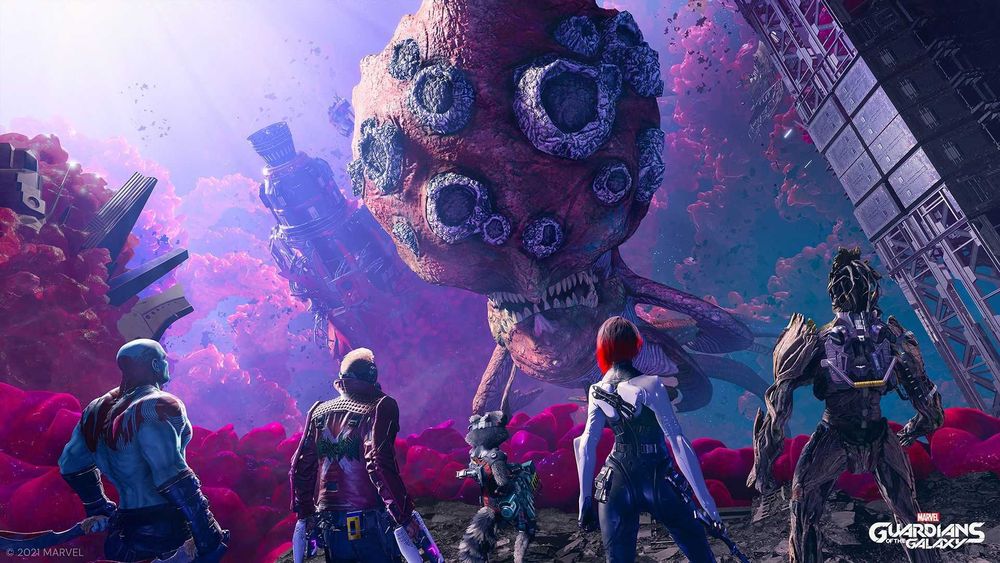 Marvel's Guardians Of The Galaxy (PS4) Игра PS4 PS5 Нова Запечатана