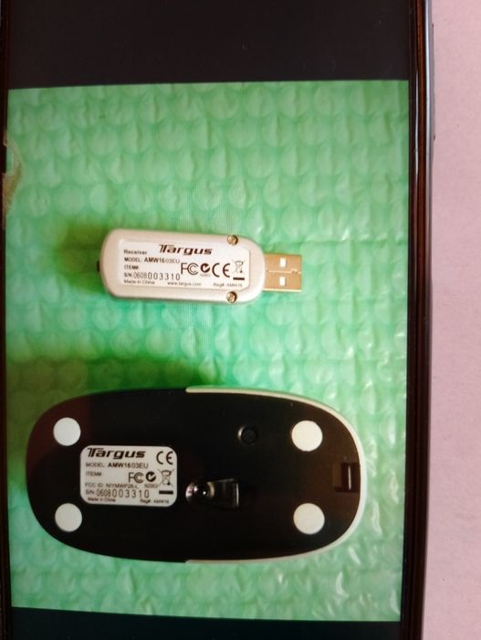 Mouse optic cu adaptor wireless