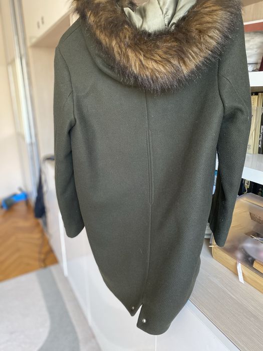 Дамско палто с вълна