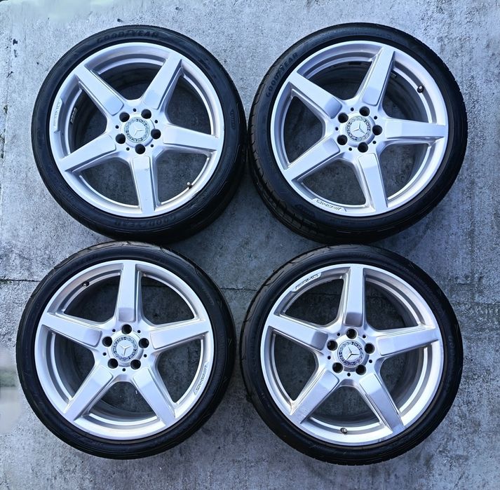 19ки джанти AMG Mercedes  5х112 с летни гуми