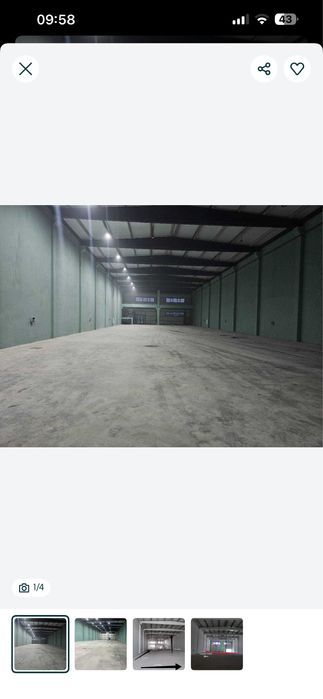 Аренда Юнусабад   для склади  и призводстьвацентр города