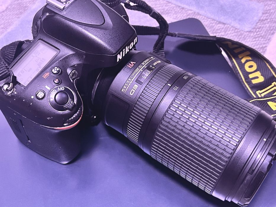 Nikon D610 si obiectiv 70-300