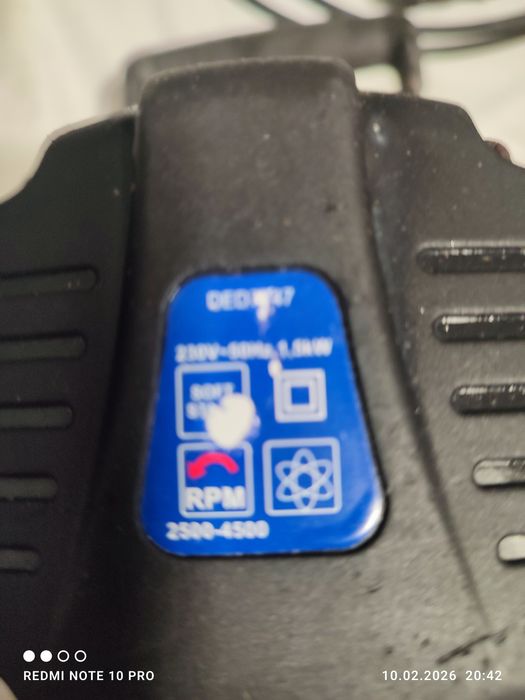 Mașina șlefuit beton Dedra7747