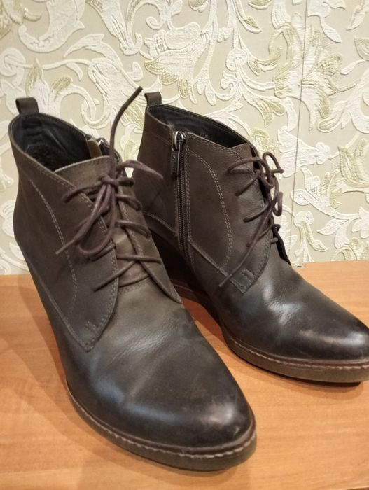 Ботинки женские коричневые