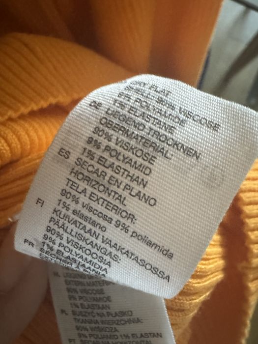 &Other stories рипсен пуловер в оранжево