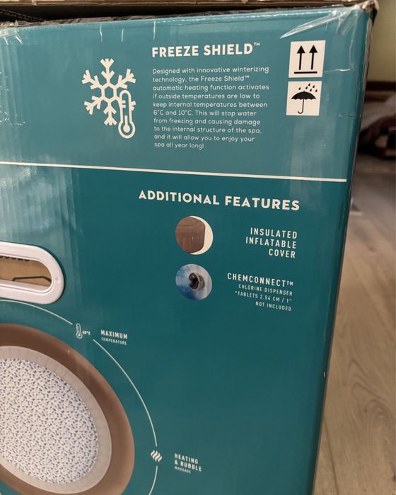 Cadă de hidromasaj gonflabilă