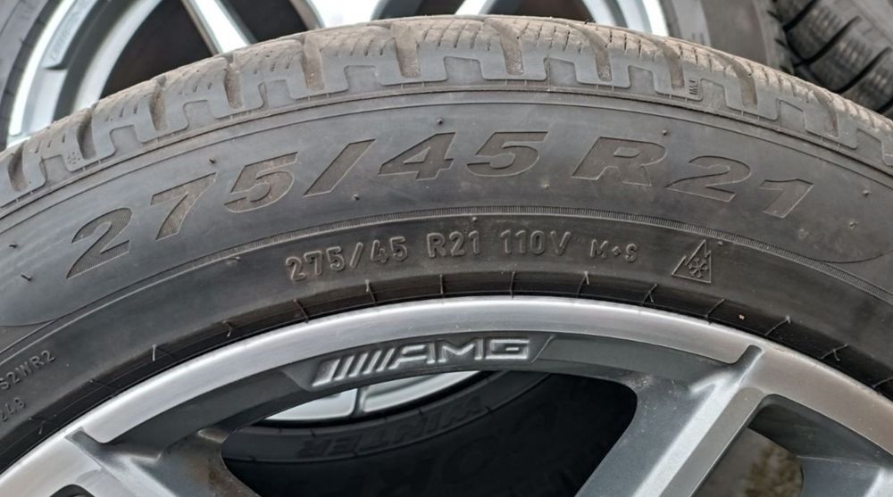 Оригинални джанти спорт пакет с гуми зимни 21 цола за Mercedes GLE AMG