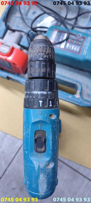 filetanta bormasina makita 8390D percutie 2 acc buni incarcator cutie