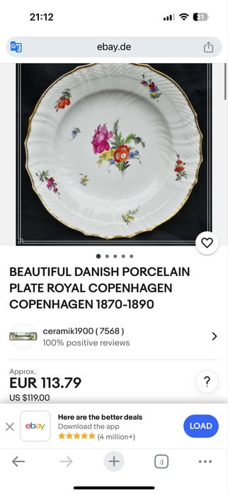 Portelan royal de colectie /farfurie/bol