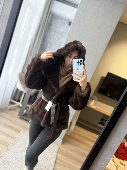 Шубка авто леди под норку