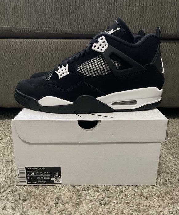 *PREMIUM* Air Jordan 4 White Thunder - livrare cu verificare