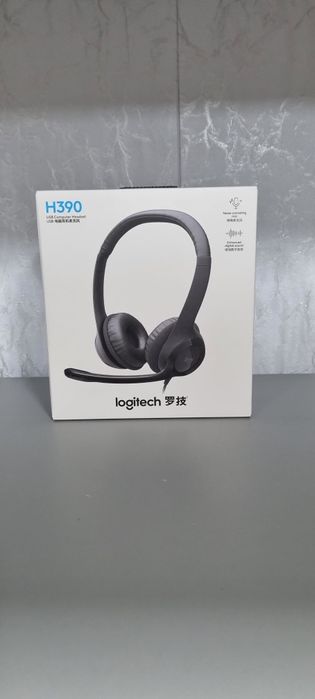 Logitech Stereo Headset H390 white,black
