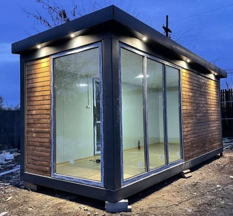 Container Terasa Vitrina Magazin Fast-food Depozitare Cafenea