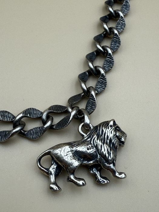 Lant ceas de buzunar din argint