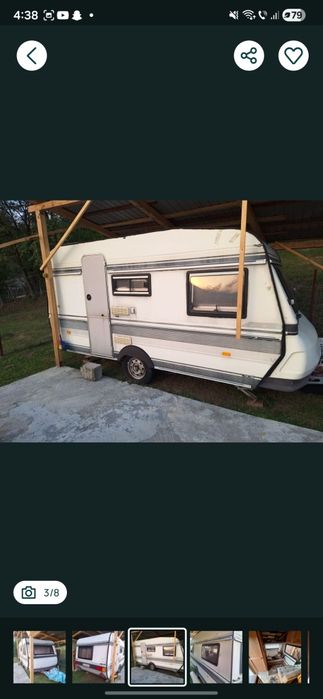 Rulota hobby 3 pers