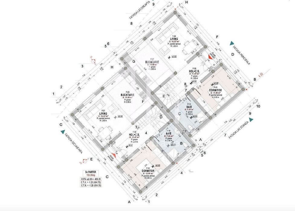 Casa 5 camere, 120mp utili, teren 480mp, toate utilitatile, Selimbar
