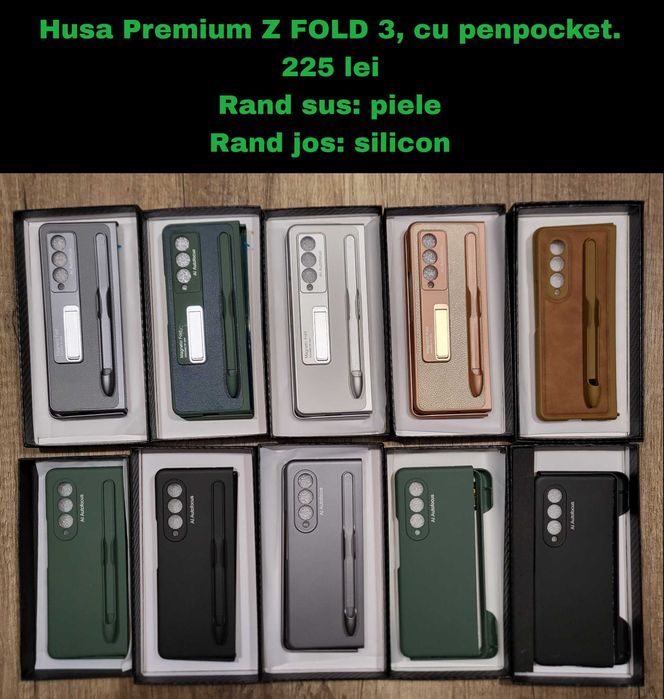 Husa Z FOLD 3 (cu pen pocket)