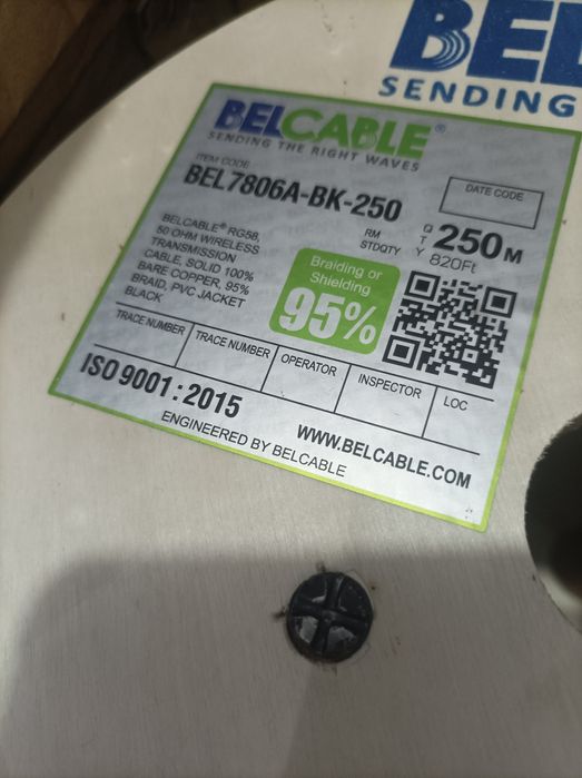 Кабель 50 om белкабел