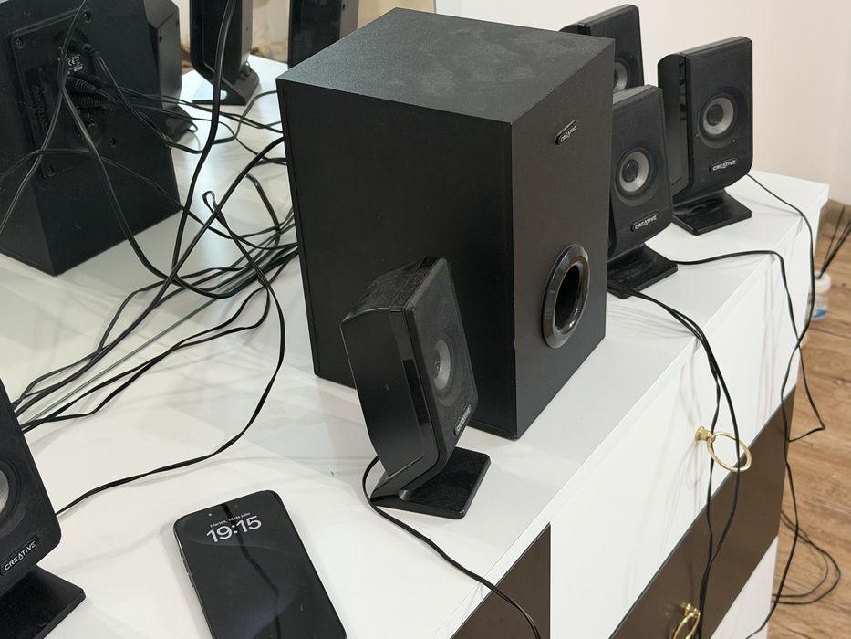 Sistem audio Creative A500 5.1 – complet, funcționează perfect