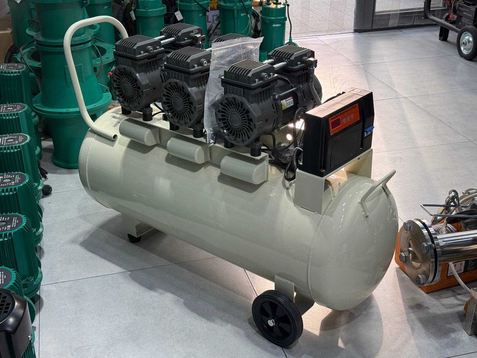 Компрессор бесшумный (100 л)  SAAB Kompressor ovozsiz 100 L