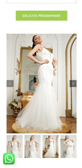 Rochie Virrago sirenă făcută la comandă