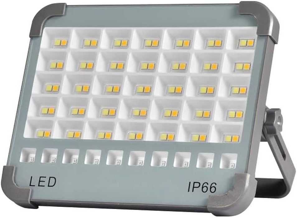 Соларна къмпинг лампа 100W с батерия 16500mAh и светлина 10000 LM